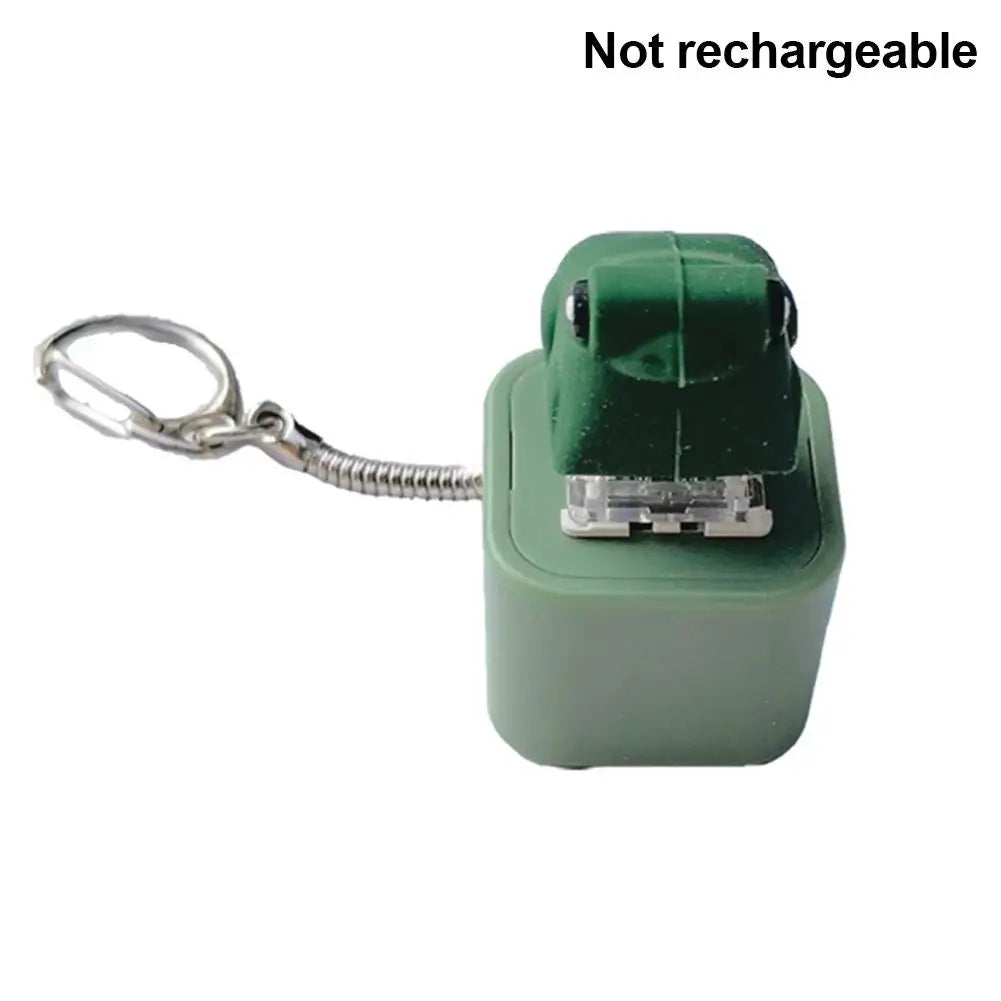 Keyboard Fidget Toys LED Crystal Keycap Keychain Stress Relief Fingertip Gadget Decompression Toys Clicker Fidget Toy